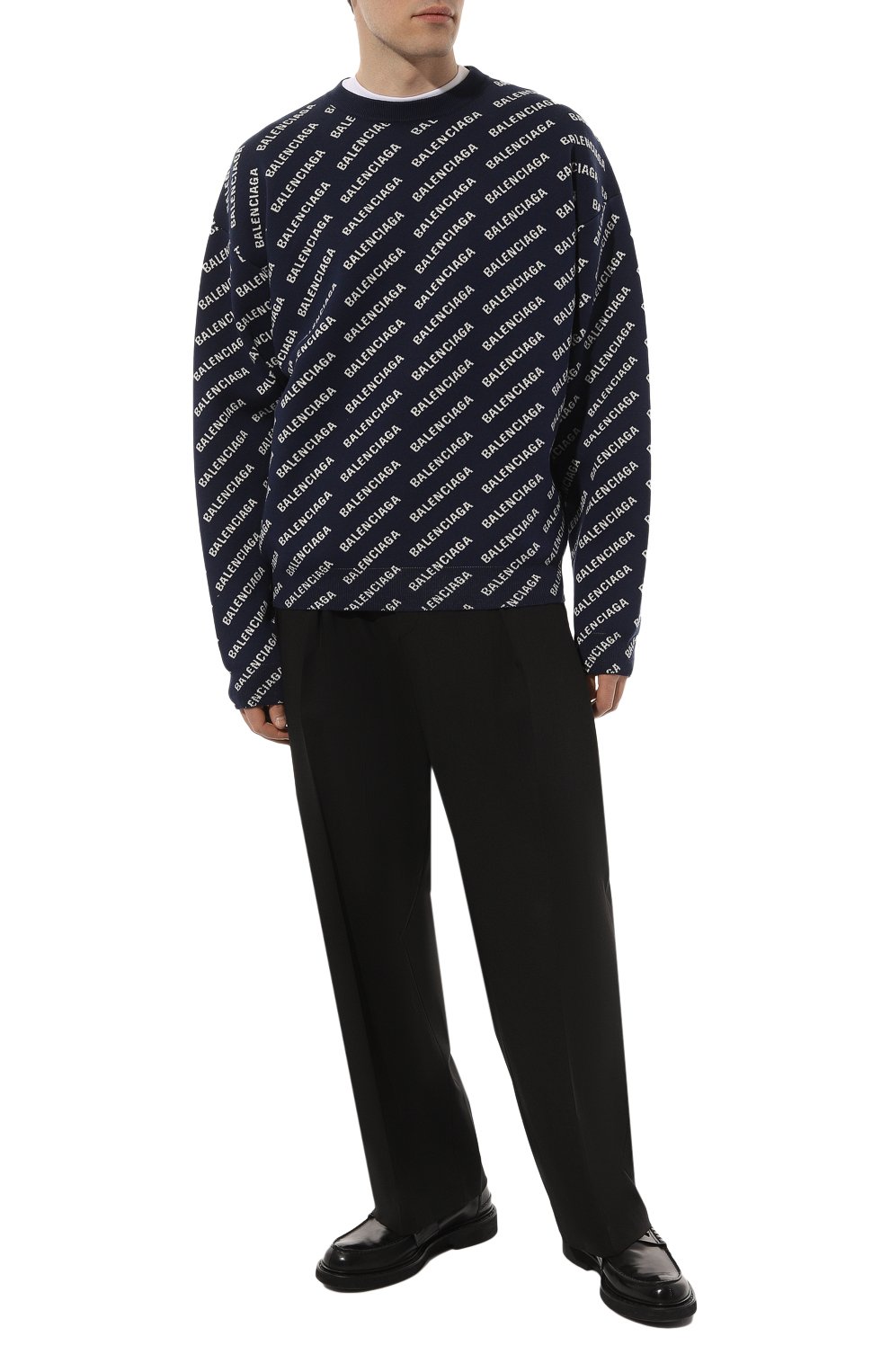 Джемпер из хлопка и шерсти BALENCIAGA, арт. 736247/T3233, фото 2