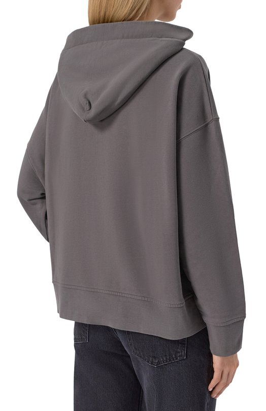 Хлопковый свитер Pinko 104623/A2DB Серый  104623/A2DB Фото 4