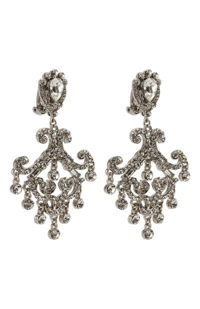 Серьги-клипсы с подвесками и кристаллами swarovski LARISA BARRERA, арт. LE169X, фото 3