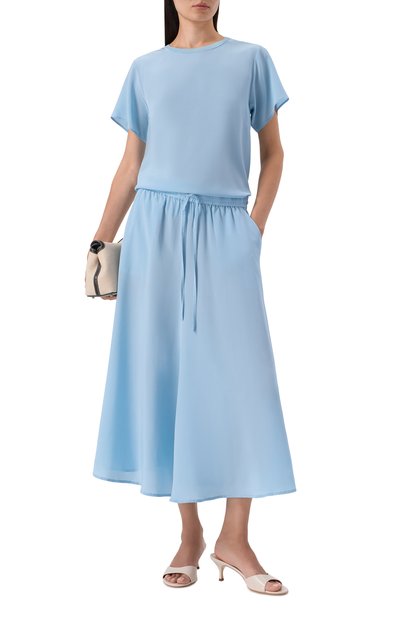 Женская шелковая юбка P.A.R.O.S.H., арт. D620657/SWEET26