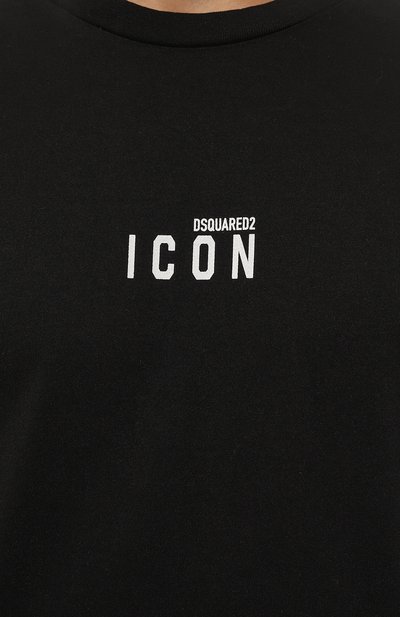 Хлопковая футболка DSQUARED2, арт. S79GC0010/S23009/174/0UTLET AW22-23, фото 5