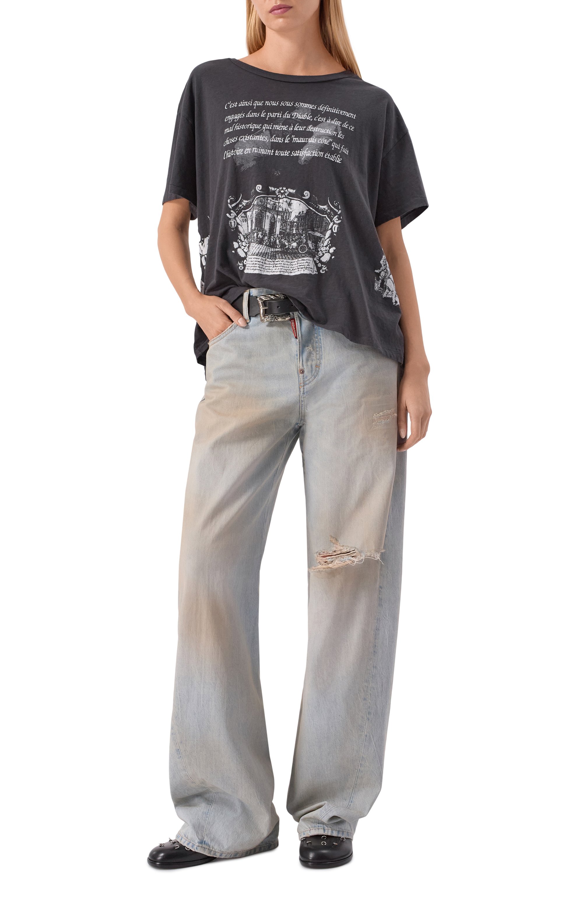 Хлопковая футболка ENFANTS RICHES DEPRIMES, арт. 010-869/C0TT0N, фото 3