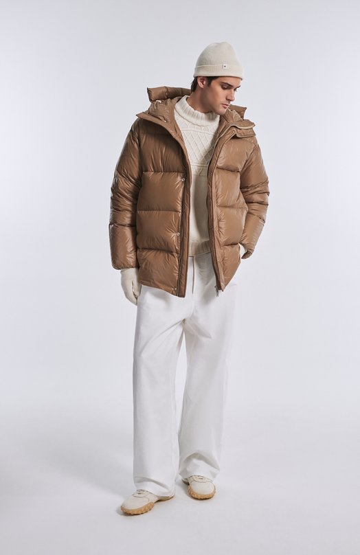 Комбинированные кроссовки Moon Jil Sander J32WS0056/P6456 Кремовый  J32WS0056/P6456 Фото 7