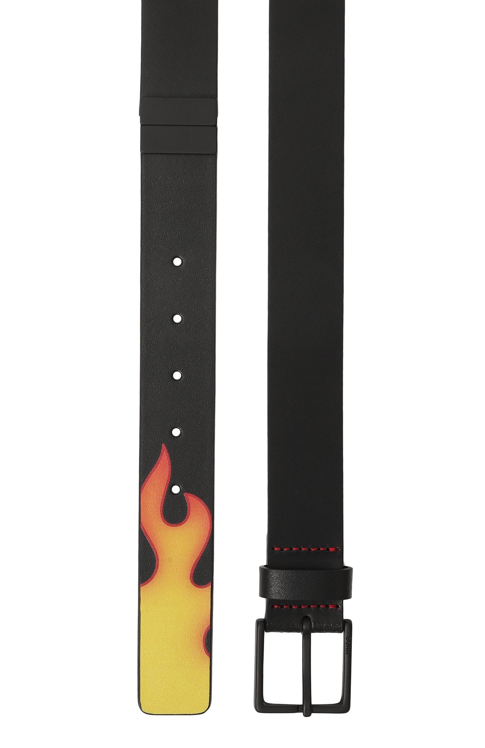 Кожаный ремень HUGO черного цвета по цене 10500 руб., арт. 50512830, фото 3 Кожаный ремень HUGO, арт. 50512830, фото 3