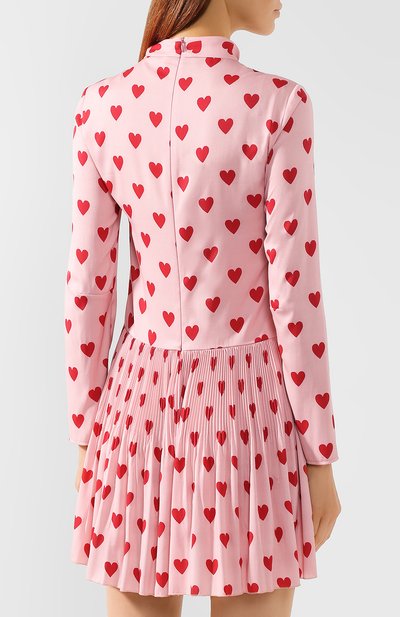 Платье с принтом REDVALENTINO, арт. SR3VAF80/49N, фото 4
