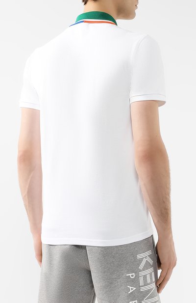 Хлопковое поло  KENZO, арт. 5P00344BA, фото 4