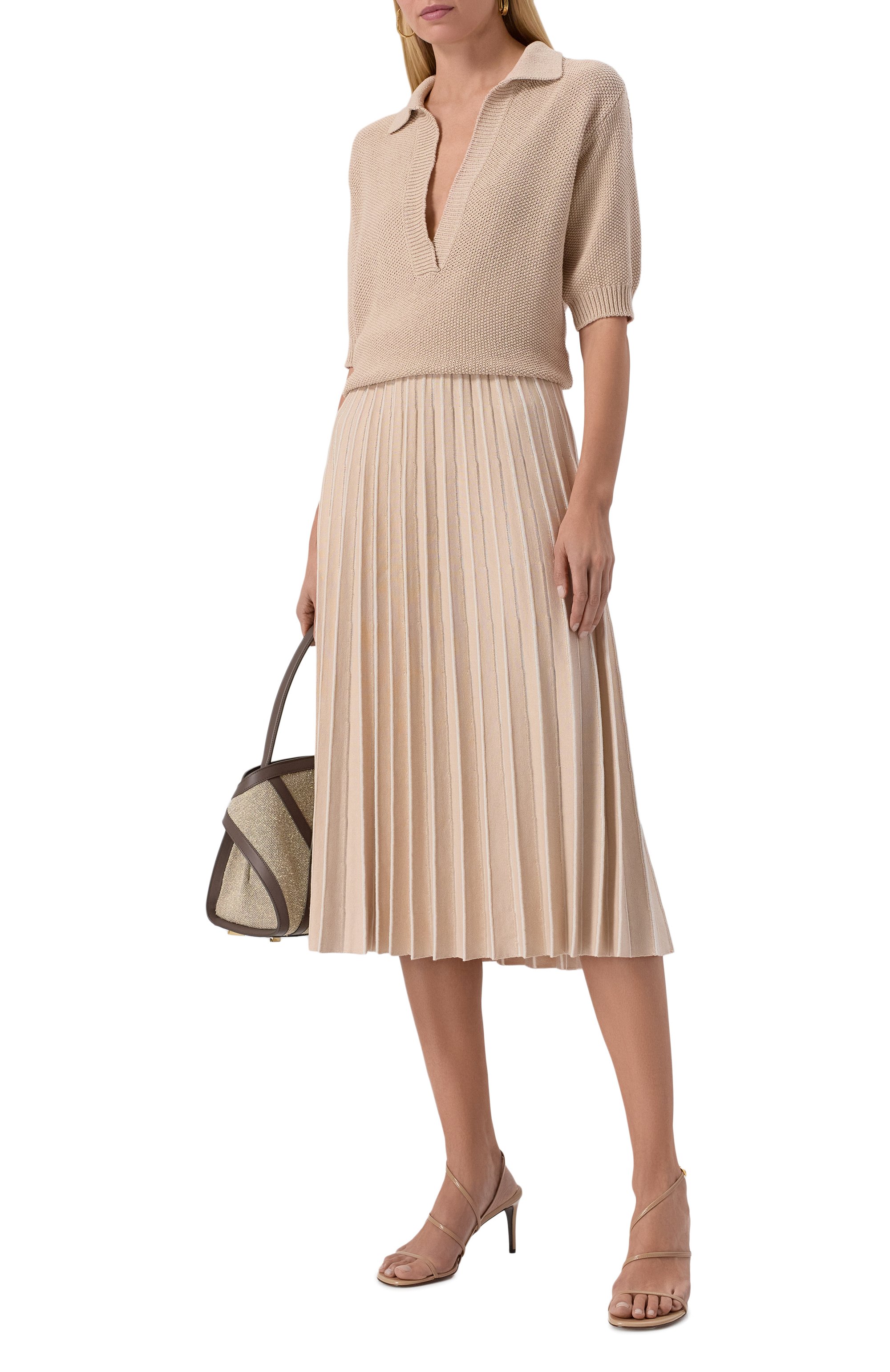 Юбка из шелка и хлопка MVST, арт. WS60-1522MU, фото 2