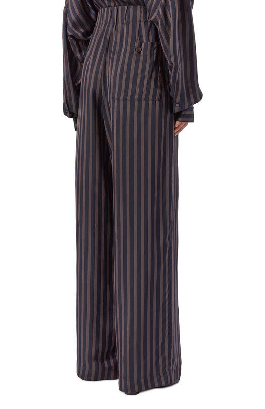 Брюки Dries Van Noten 130909/3276 Синий  130909/3276 Фото 4