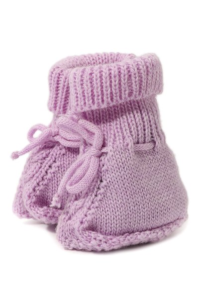 Шерстяные пинетки WOOL AND COTTON, арт. VMLPA-косы, фото 1