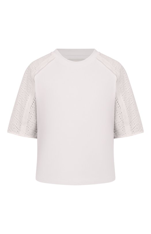 Хлопковый топ 3.1 Phillip Lim S251-10314PJB Кремовый S251-10314PJB