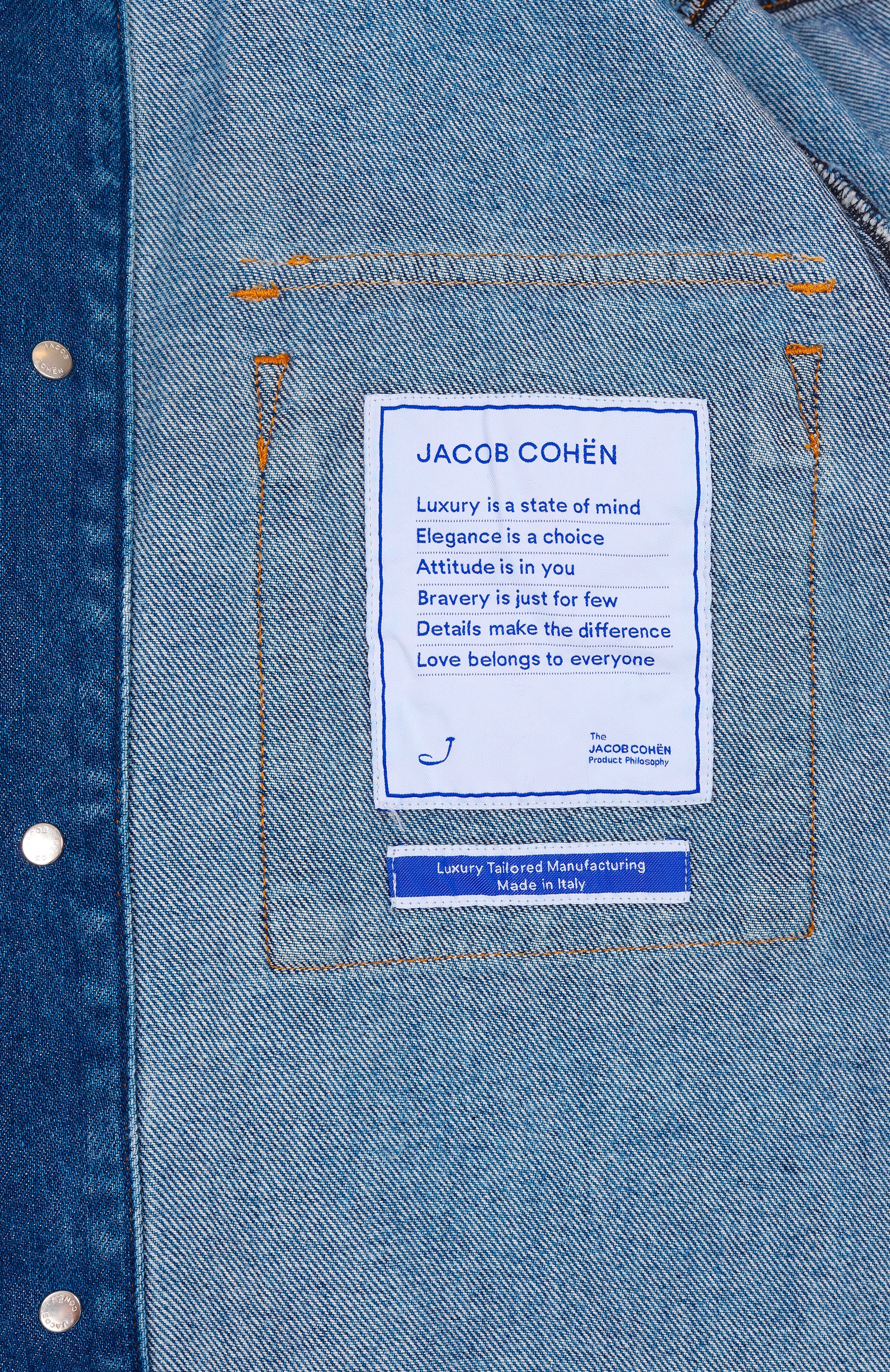 Джинсовая куртка JACOB COHEN, арт. 25E P/JUM_E0017 080 T729A V2, фото 7