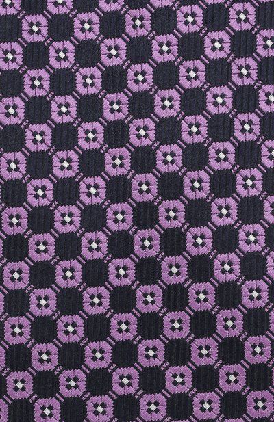 Шелковый галстук ZEGNA фиолетового цвета по цене 21400 руб., арт. Z2D83T/1XW, фото 4 Шелковый галстук ZEGNA, арт. Z2D83T/1XW, фото 4