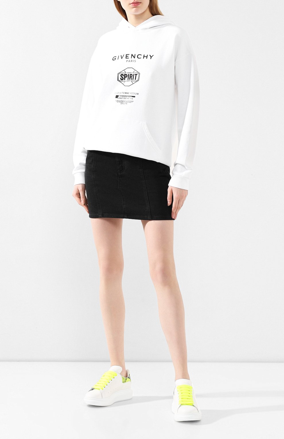 Кожаные кеды ALEXANDER MCQUEEN, арт. 553770/WHX9M, фото 2