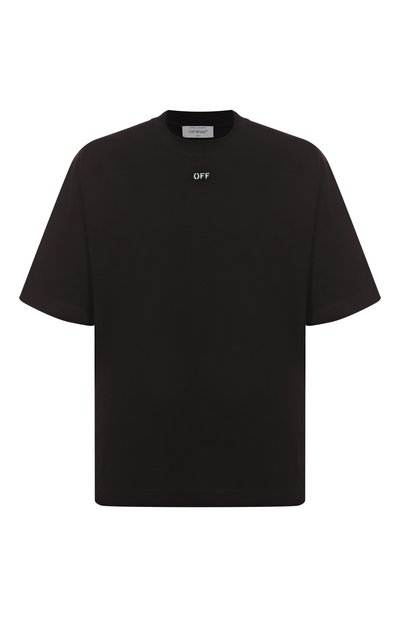 Мужская хлопковая футболка OFF-WHITE, арт. 0MAA120S25JER00F
