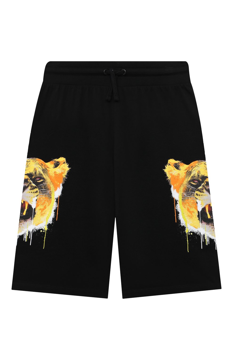 Хлопковые шорты MARCELO BURLON KIDS OF MILAN, арт. 21E/B/MB/3202/0020/8-14Y, фото 1