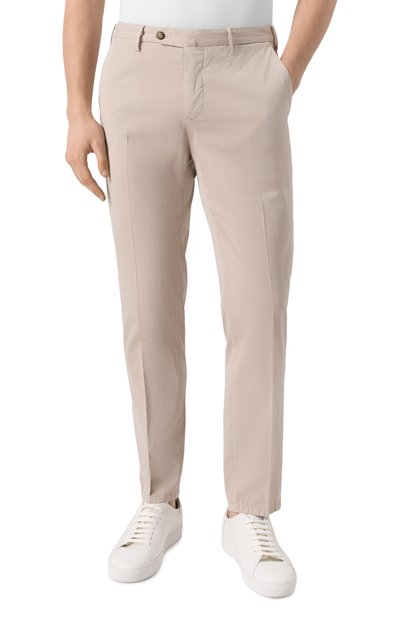 Брюки из хлопка и шелка L.B.M. 1911, арт. 8480/55022, фото 3