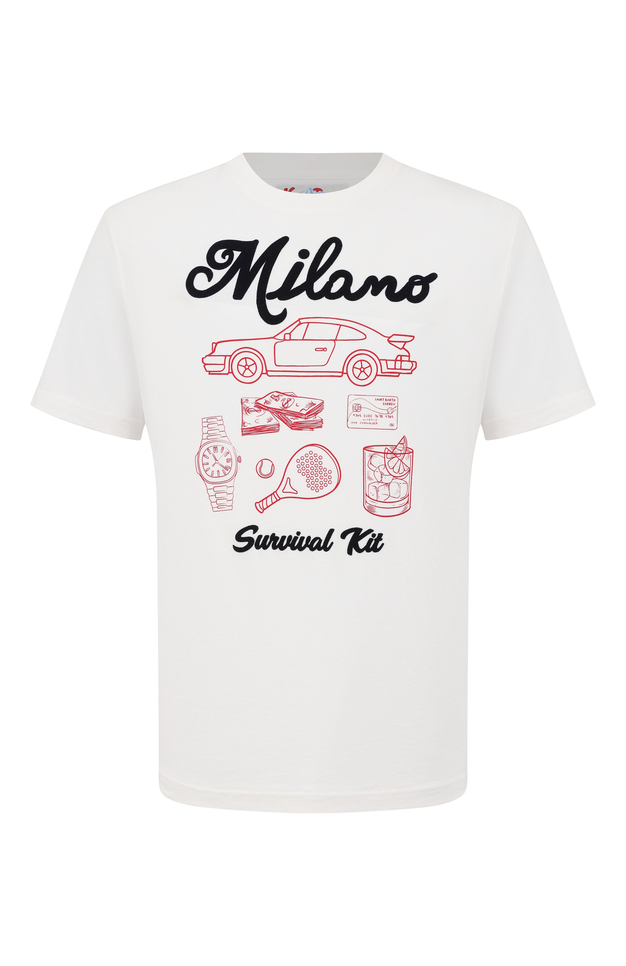 Хлопковая футболка MC2 SAINT BARTH, арт. ARN0001-00650I/ARN0TT, фото 1