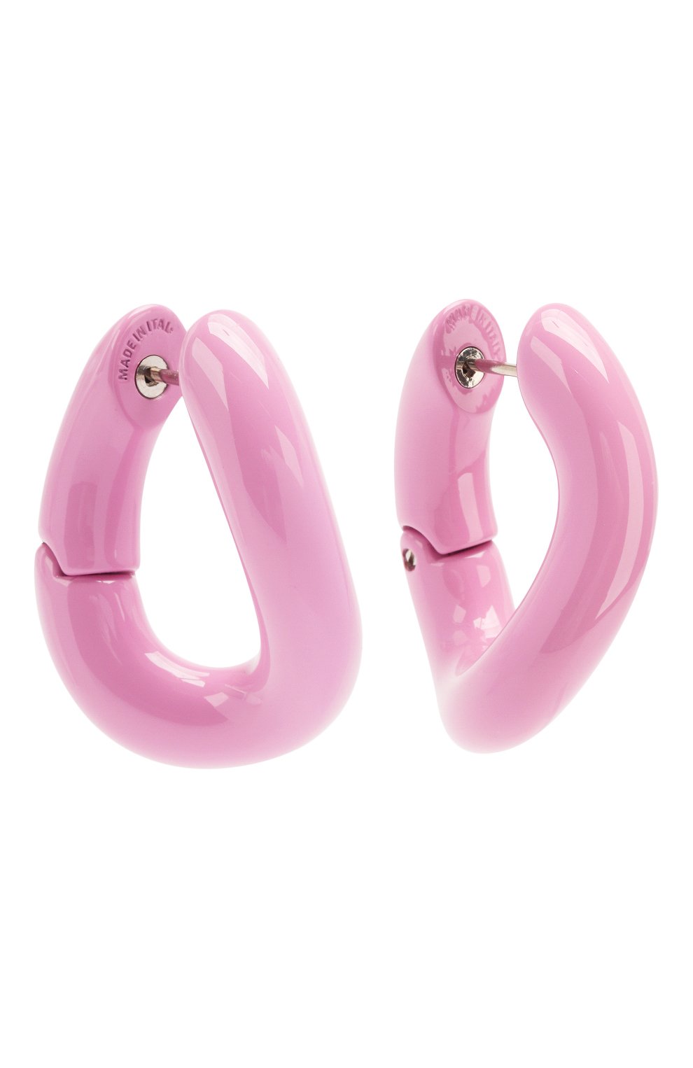 Серьги loop BALENCIAGA розового цвета по цене 47900 руб., арт. 542508/TZ16V, фото 1 Серьги loop BALENCIAGA, арт. 542508/TZ16V, фото 1