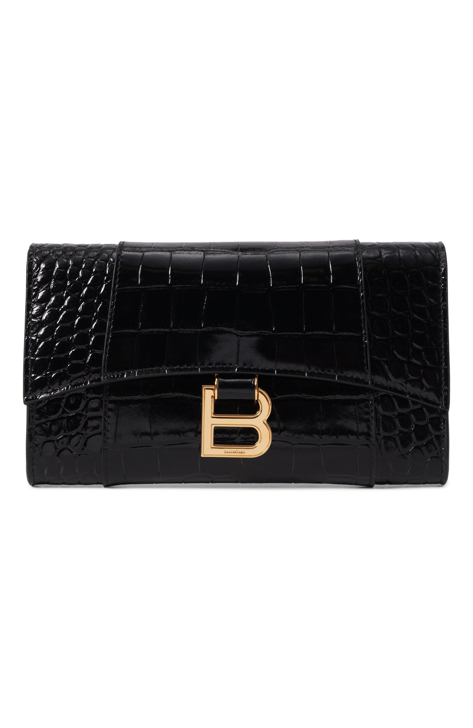 Сумка hourglass BALENCIAGA черного цвета по цене 153500 руб., арт. 846343/2ABLU, фото 1 Сумка hourglass BALENCIAGA, арт. 846343/2ABLU, фото 1