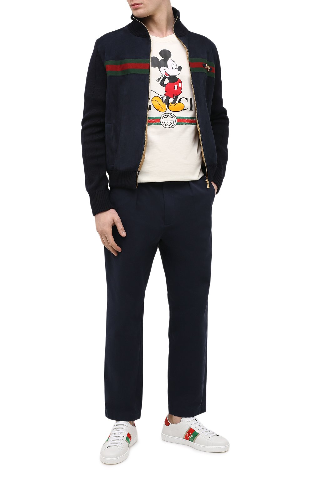 Комбинированный кардиган GUCCI, арт. 626265/XKBFK, фото 2