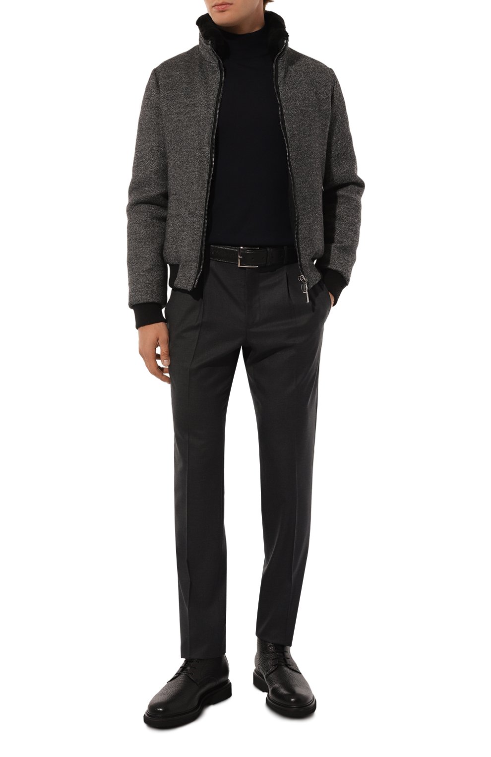 Кожаные ботинки PANTANETTI, арт. 18382HM, фото 2