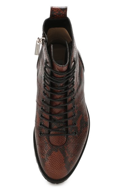 Кожаные ботинки k-cruz JIMMY CHOO, арт. K-CRUZ FLAT/NKE, фото 5