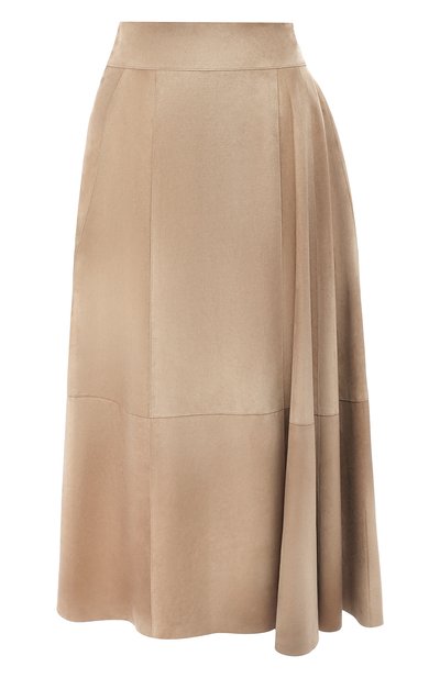 Женская кожаная юбка BOTTEGA VENETA, арт. 554497/VF1D0