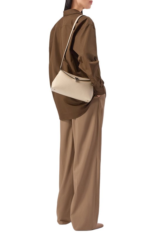 Клатч T-Lock TOTEME 234-WLGBG423-LE0030 Кремовый  234-WLGBG423-LE0030 Фото 7