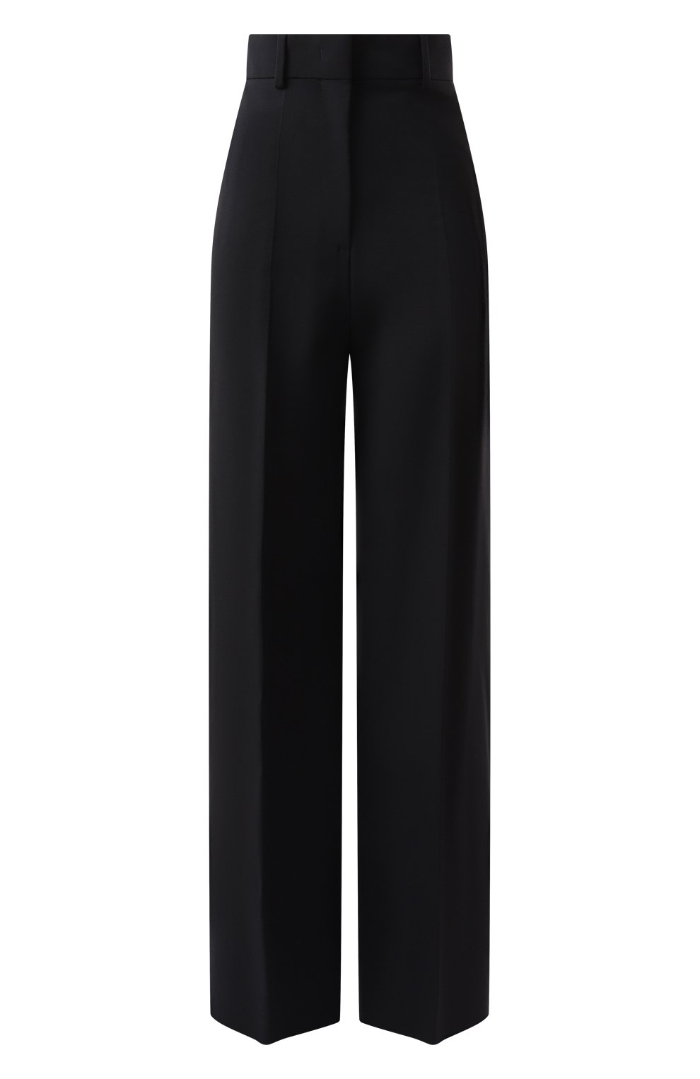 Шерстяные брюки VALENTINO темно-синего цвета по цене 171000 руб., арт. 5B3RB5Y074B, фото 1 Шерстяные брюки VALENTINO, арт. 5B3RB5Y074B, фото 1