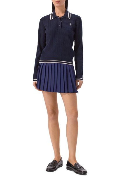 Женская плиссированная юбка SPORTY AND RICH, арт. SK01261302BL124