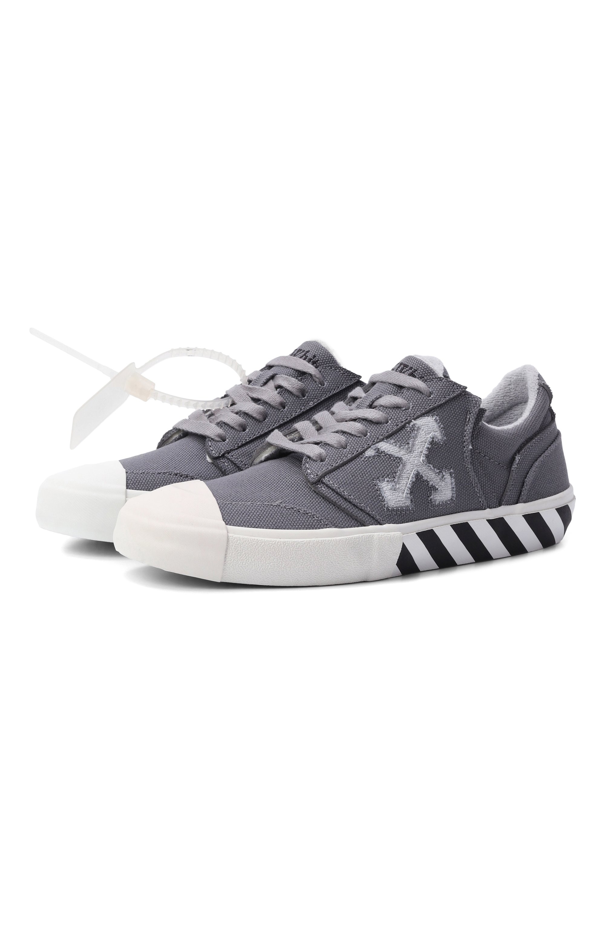 Текстильные кеды vulcanized undercut OFF-WHITE, арт. 0WIA28HF25FAB0027801, фото 1