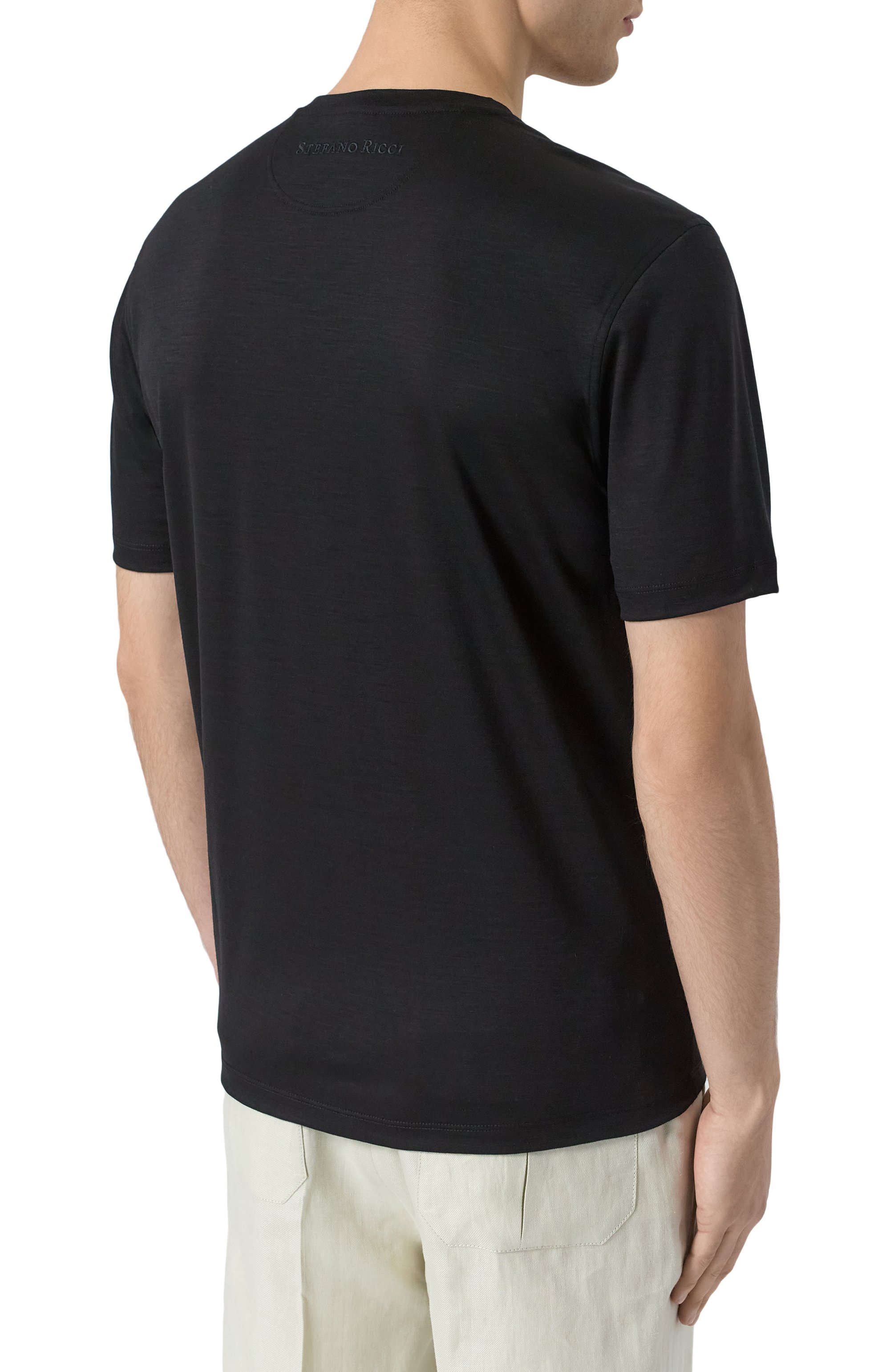 Шерстяная футболка STEFANO RICCI, арт. MNH5204440/WV, фото 4