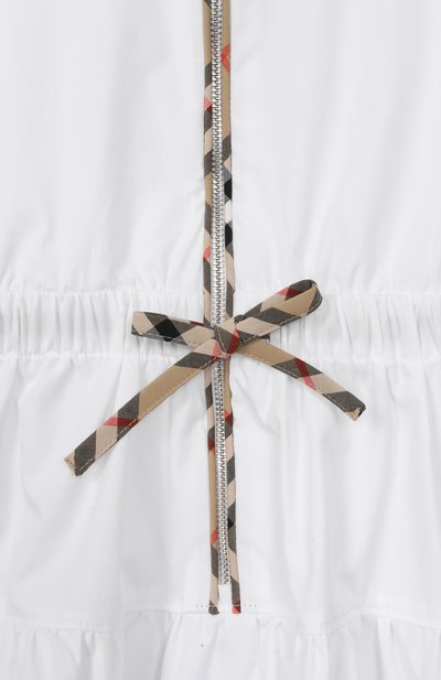 Хлопковый сарафан BURBERRY, арт. 8117419, фото 3