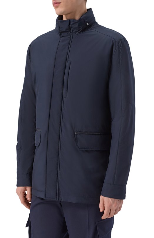 Утепленная куртка Corneliani 2725P9/2720151 Синий  2725P9/2720151 Фото 3