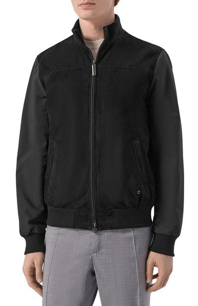 Кожаный бомбер STEFANO RICCI черного цвета по цене 619000 руб., арт. MDJ6100190/5911_001, фото 3 Кожаный бомбер STEFANO RICCI, арт. MDJ6100190/5911_001, фото 3