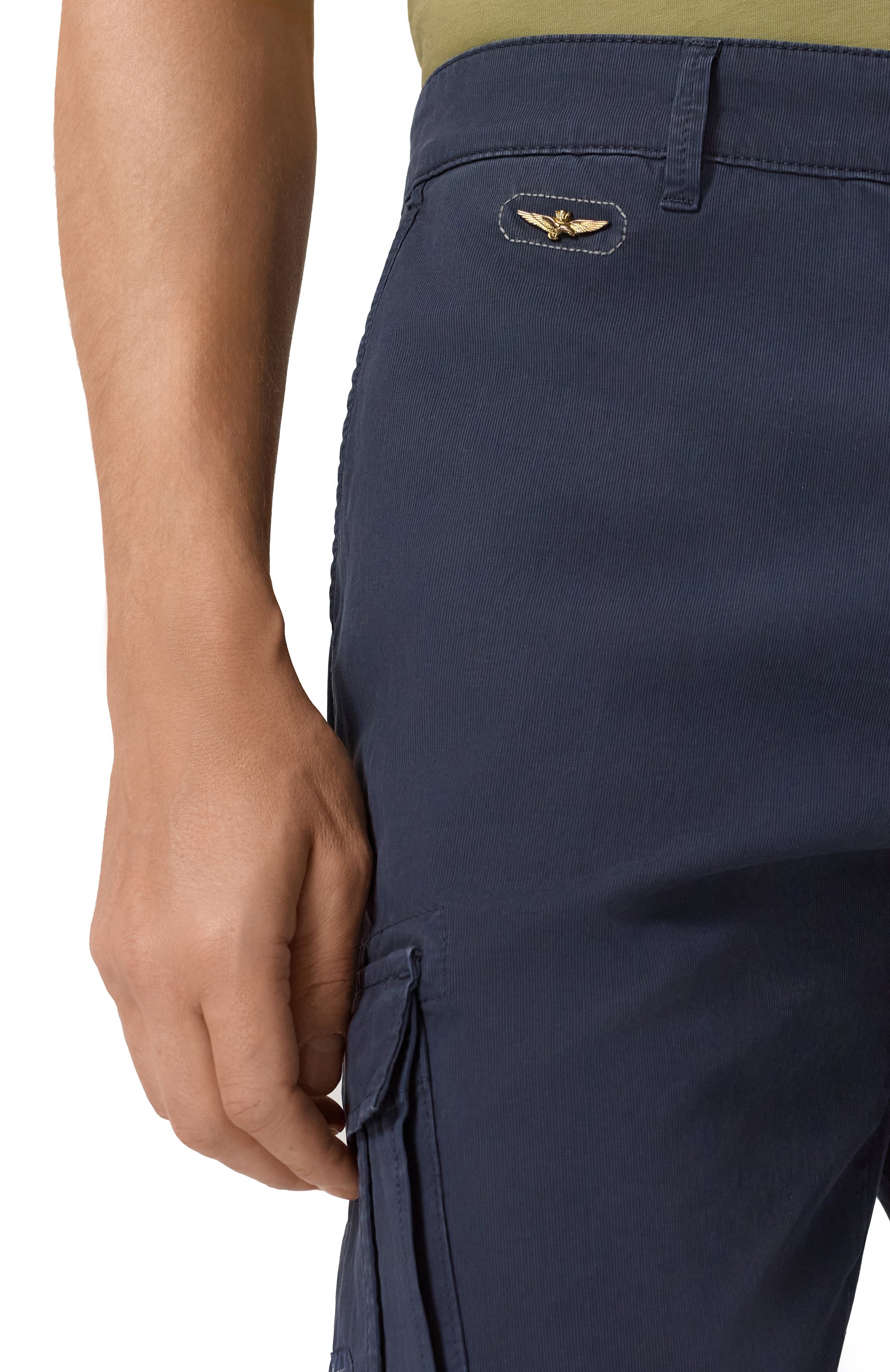 Хлопковые брюки-карго AERONAUTICA MILITARE, арт. PA1329UCT02443, фото 5