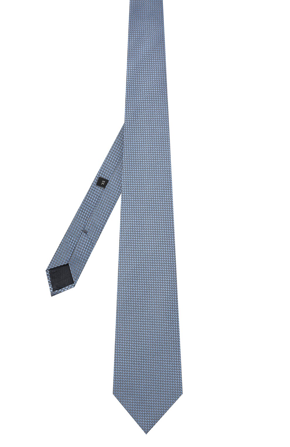 Шелковый галстук ZEGNA голубого цвета по цене 19950 руб., арт. Z3D02T/1XW, фото 3 Шелковый галстук ZEGNA, арт. Z3D02T/1XW, фото 3