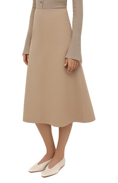 Юбка из хлопка и шерсти REDVALENTINO, арт. VR3RAF55/4R9, фото 3