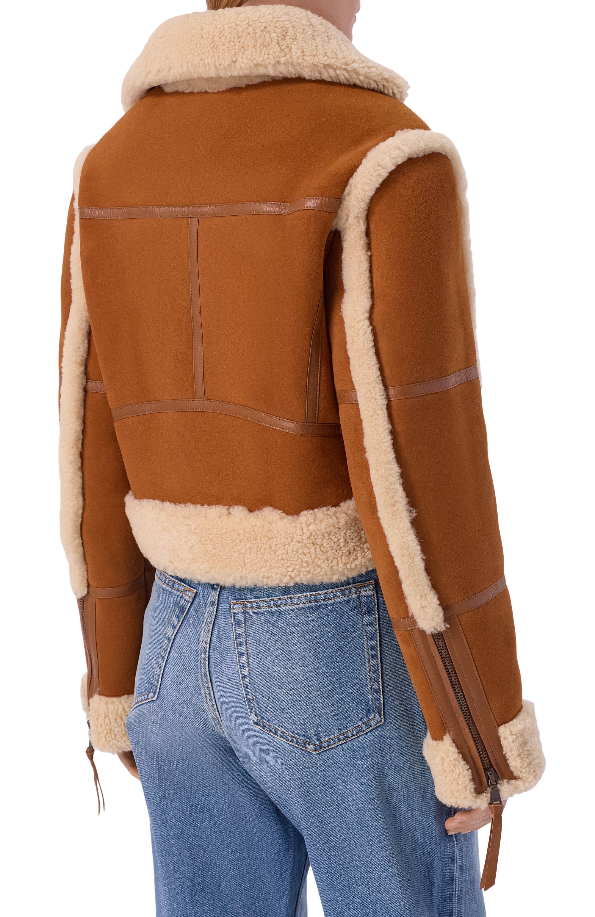 Дубленка из овчины BALMAIN, арт. HF1TD245/LE42, фото 4