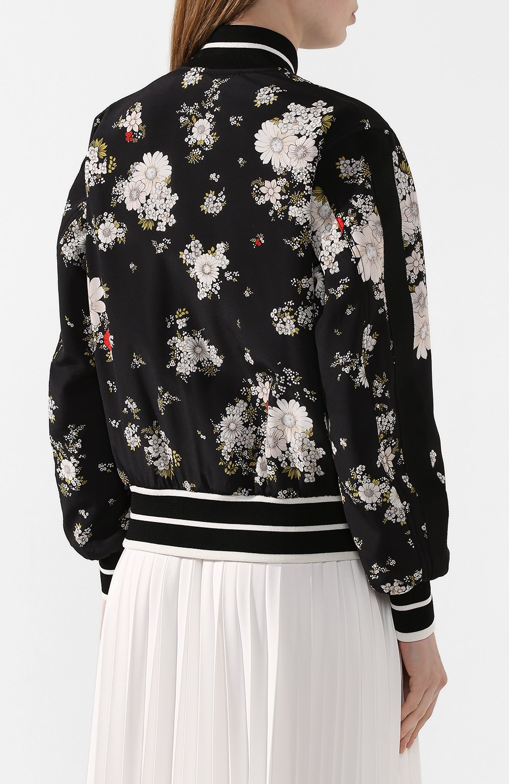 Шелковый бомбер N21, арт. 20E N2M0/0012/5531, фото 4