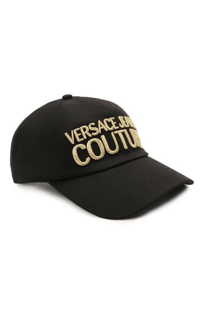 Хлопковая бейсболка VERSACE JEANS COUTURE, арт. E8VWAK10-LINEA W0MAN CAP DIS. 3/85075, фото 1