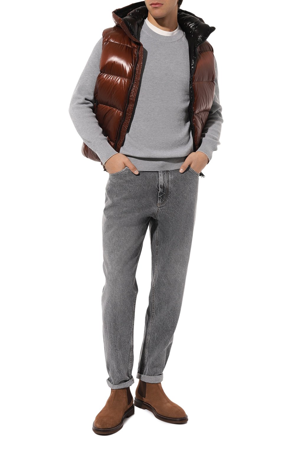 Джинсы loose fit BRUNELLO CUCINELLI, арт. MA095B2172, фото 2