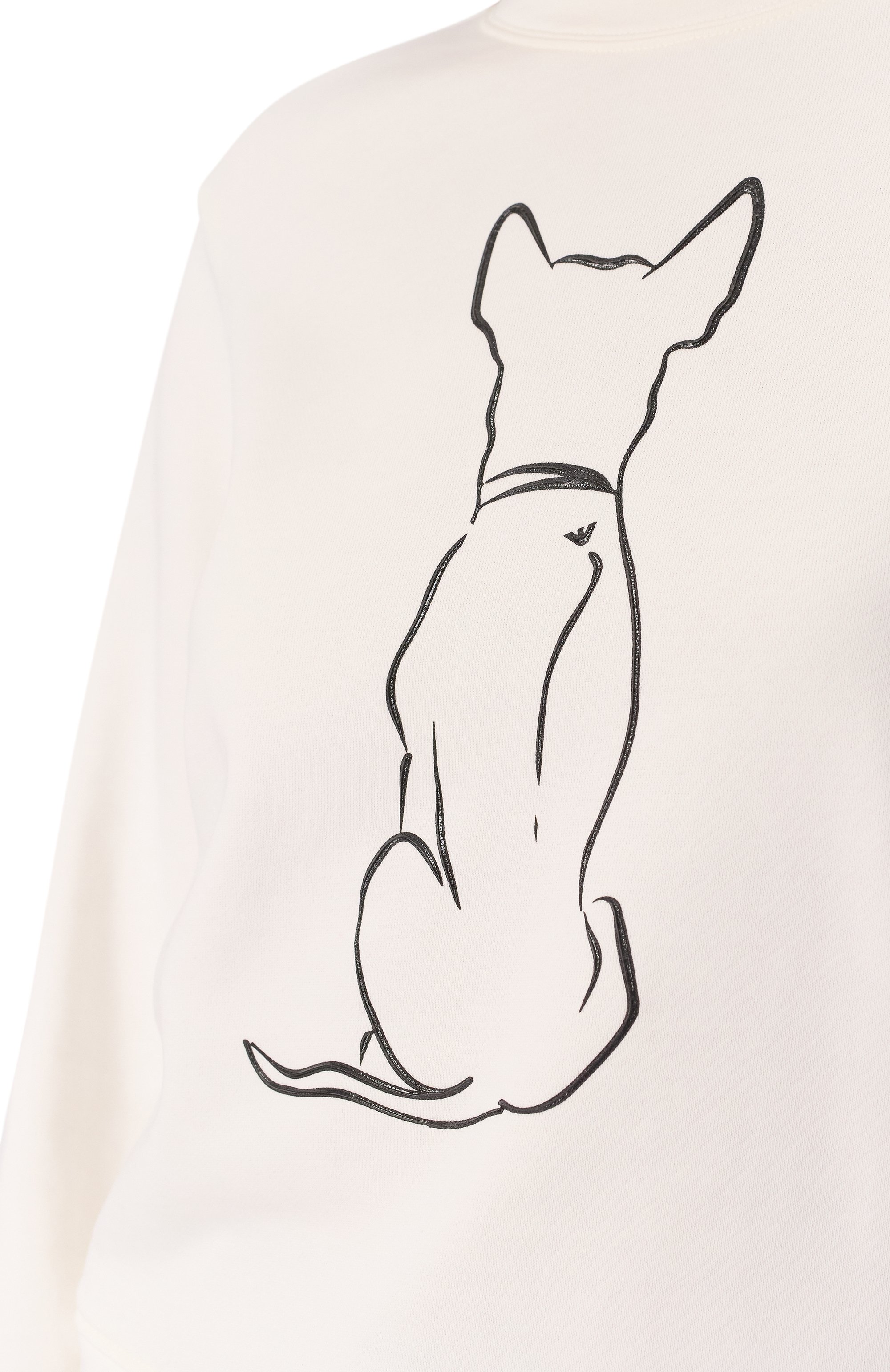 Хлопковый свитшот EMPORIO ARMANI, арт. EW001773/AF12538, фото 5