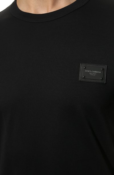 Хлопковая футболка DOLCE & GABBANA, арт. G8HL0T/G70PD, фото 5