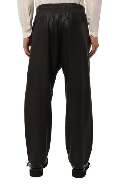 Кожаные брюки BOTTEGA VENETA, арт. 652882/VKVL0, фото 4