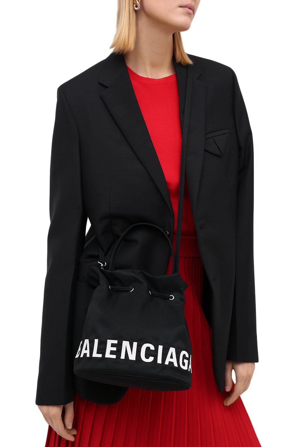 Сумка wheel xs drawstring BALENCIAGA, арт. 619459/H852N, фото 5