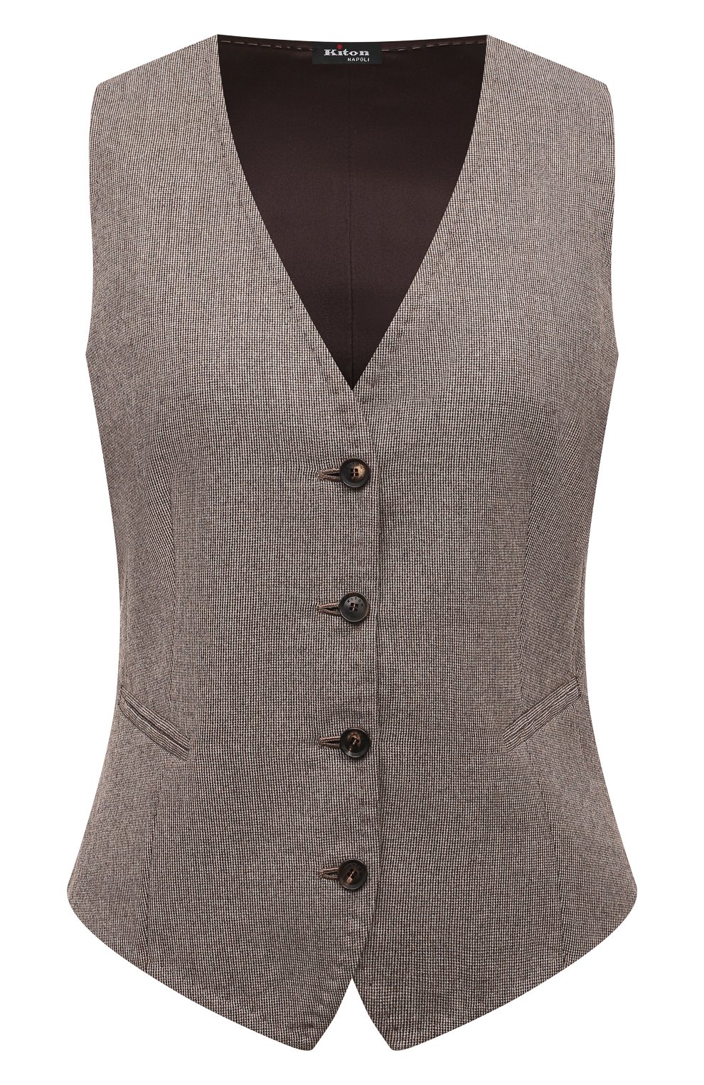 Жилет из шерсти и кашемира KITON, арт. D47456K0104E05, фото 1