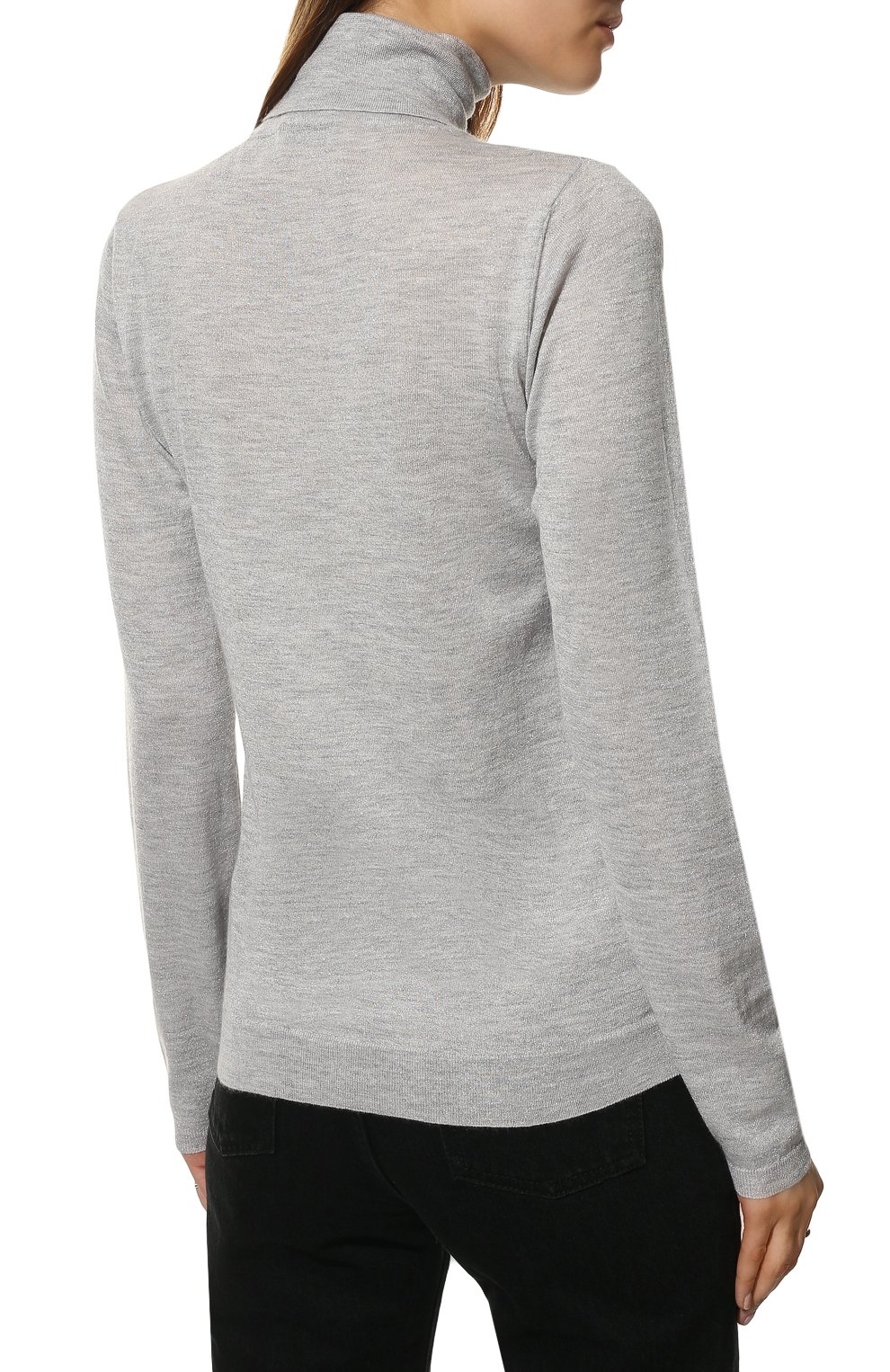 Водолазка из кашемира и шелка BRUNELLO CUCINELLI, арт. M41800063P, фото 4