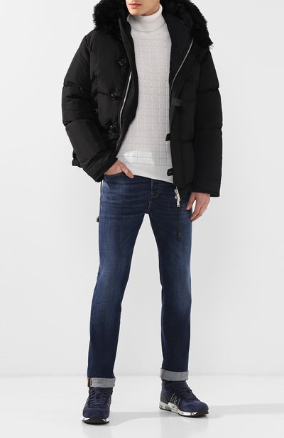 Комбинированные кроссовки alan с внутренней меховой отделкой PREMIATA, арт. ALAN/VAR 2637M, фото 2