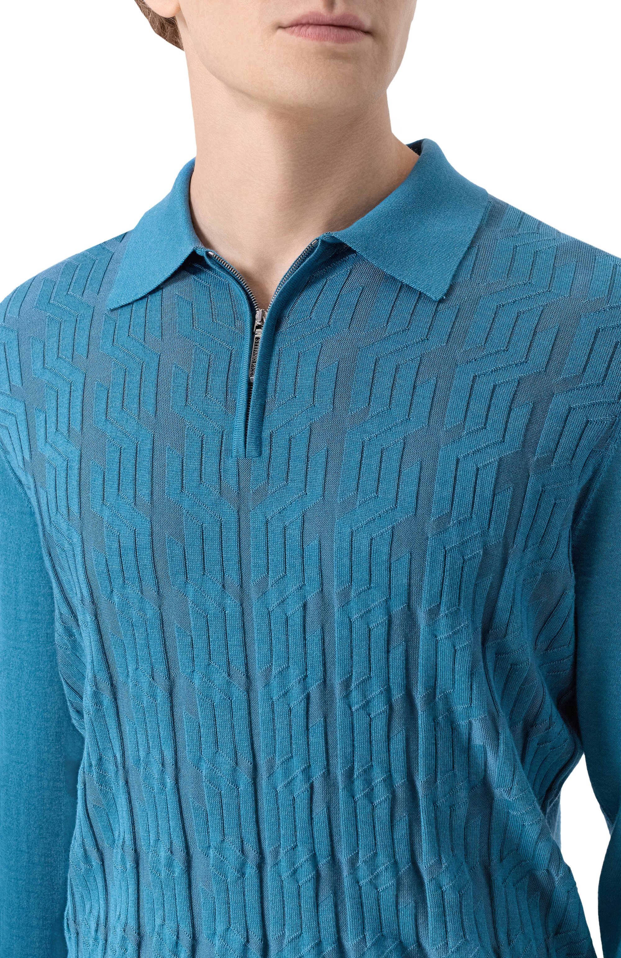 Поло из кашемира и шелка STEFANO RICCI, арт. K808096P30/F25374, фото 5